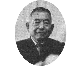 The first president Nagao Gentaro